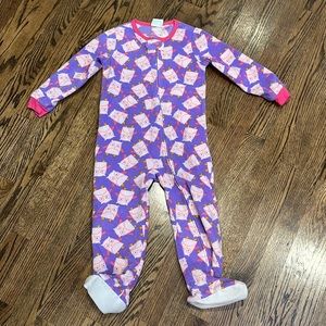 Polly And Friends Toddler Girls Footie Pajamas